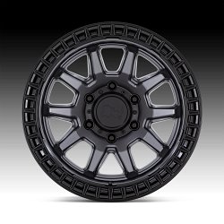 Black Rhino Calico Matte Gunmetal Custom Truck Wheels 3